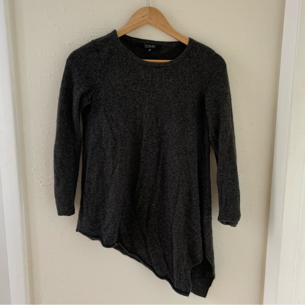 Saks Asymmetrical Cashmere sweater